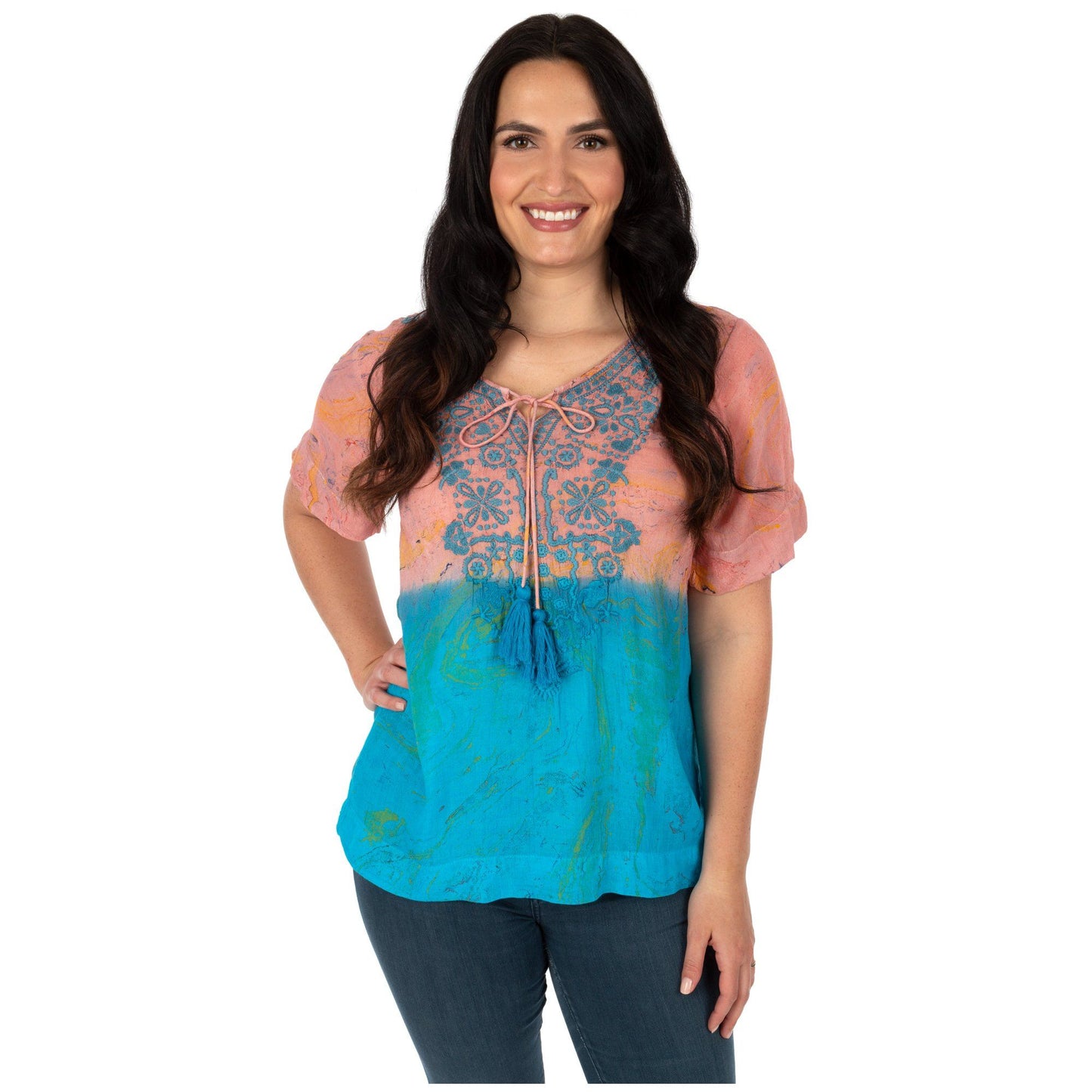 Beachcomber Tassel Tie Tunic