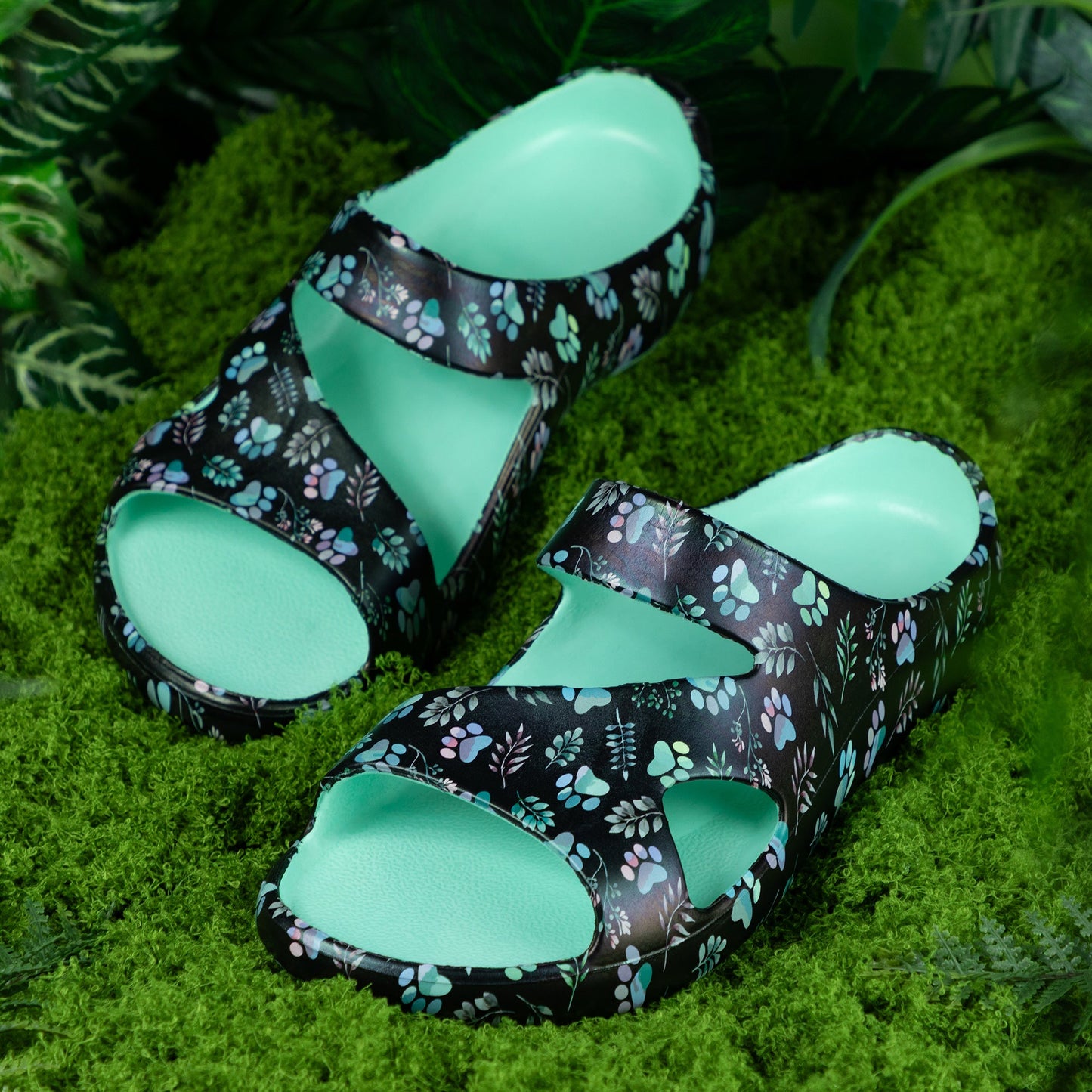 Positively Inspired Slide Sandals