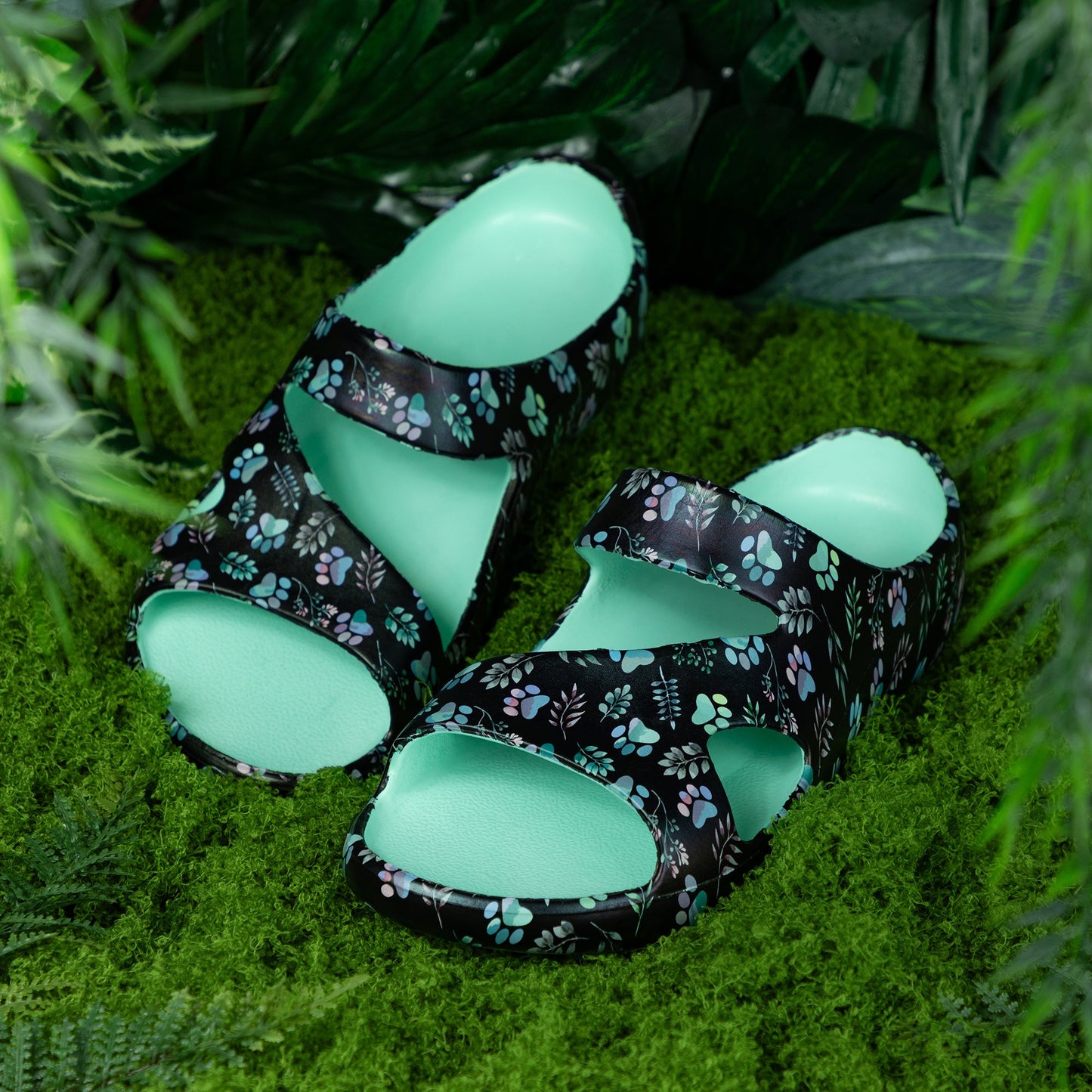 Positively Inspired Slide Sandals