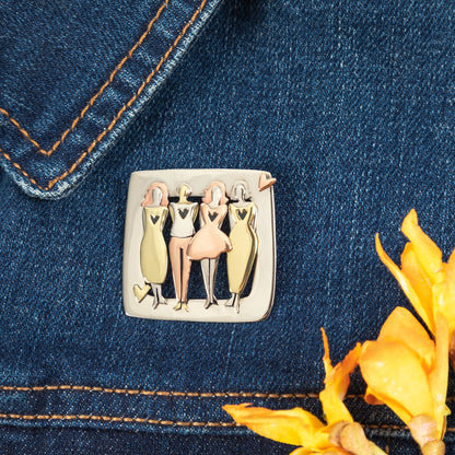 Between Sisters Pin