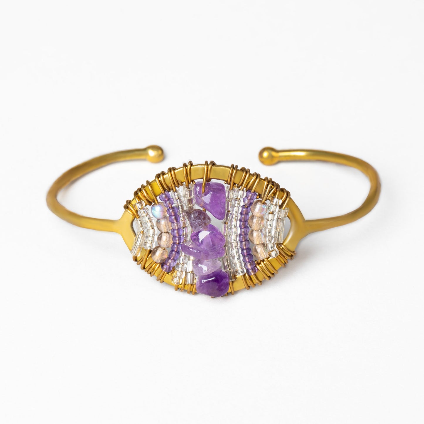 Maji Stone Cuff Bracelet