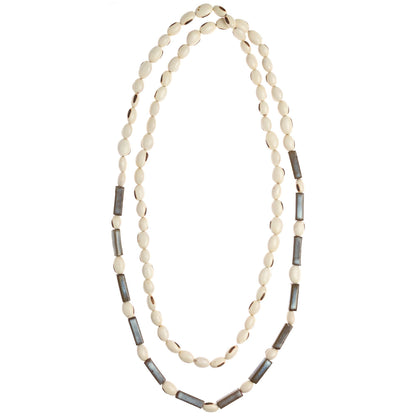 Poder Long Strand Necklace