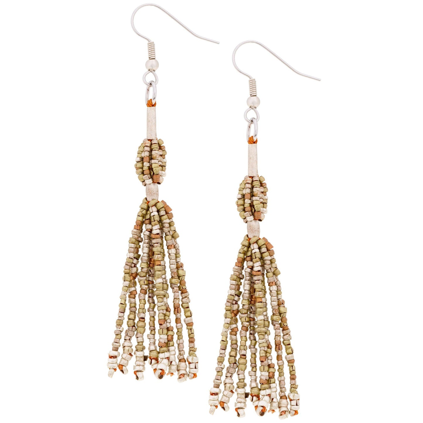 Etege Mixed Metal Beaded Earrings