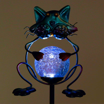 Colorful Pet Solar Garden Stake