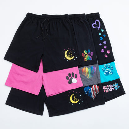 Pawsitively Adorable Casual Shorts