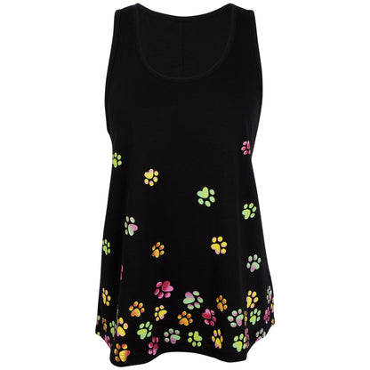 Tumbling Paws Flowy Tank