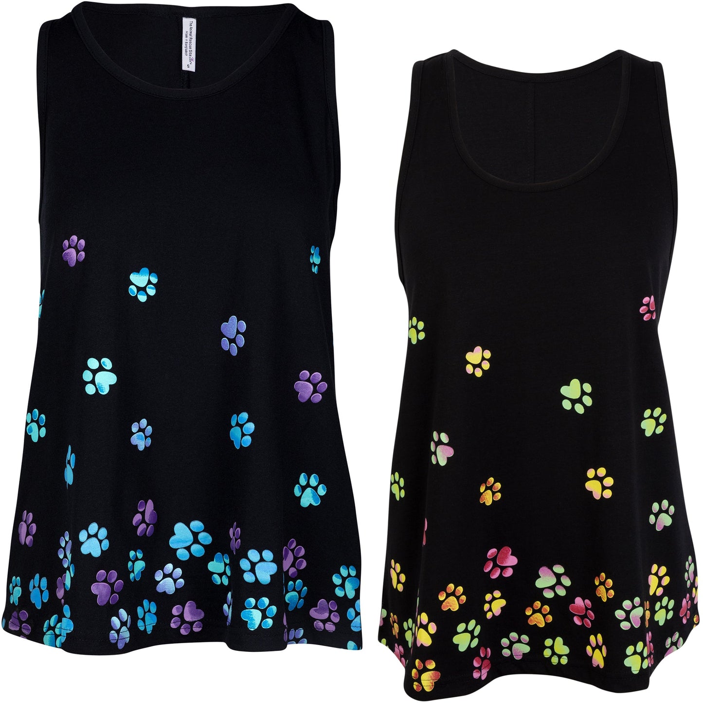 Tumbling Paws Flowy Tank