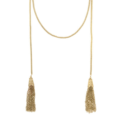 Gia Rope Gold-Tone Necklace