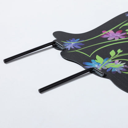 Forever Love Silhouette Garden Stake