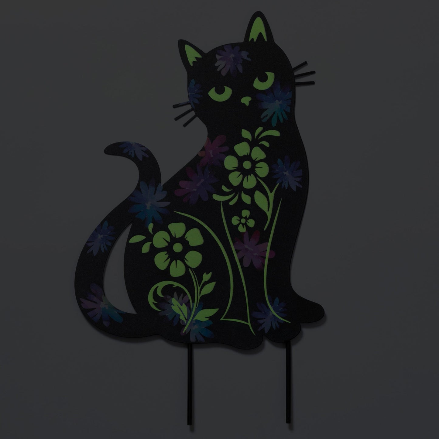 Forever Love Silhouette Garden Stake