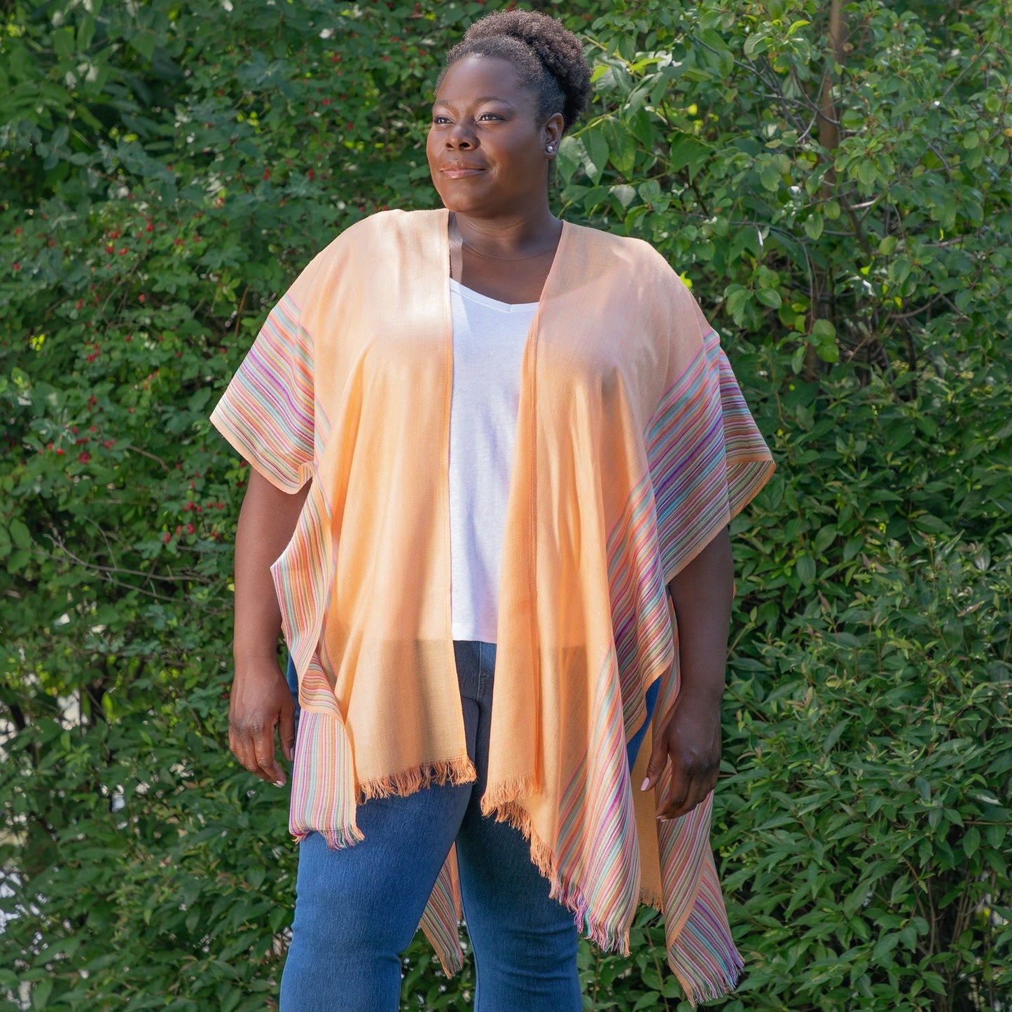 Handwoven Kimono Cover-Up | Fair Trade