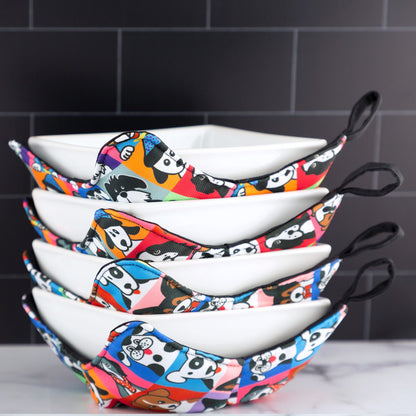 Paw Lover Bowl Cozy - Set of 4