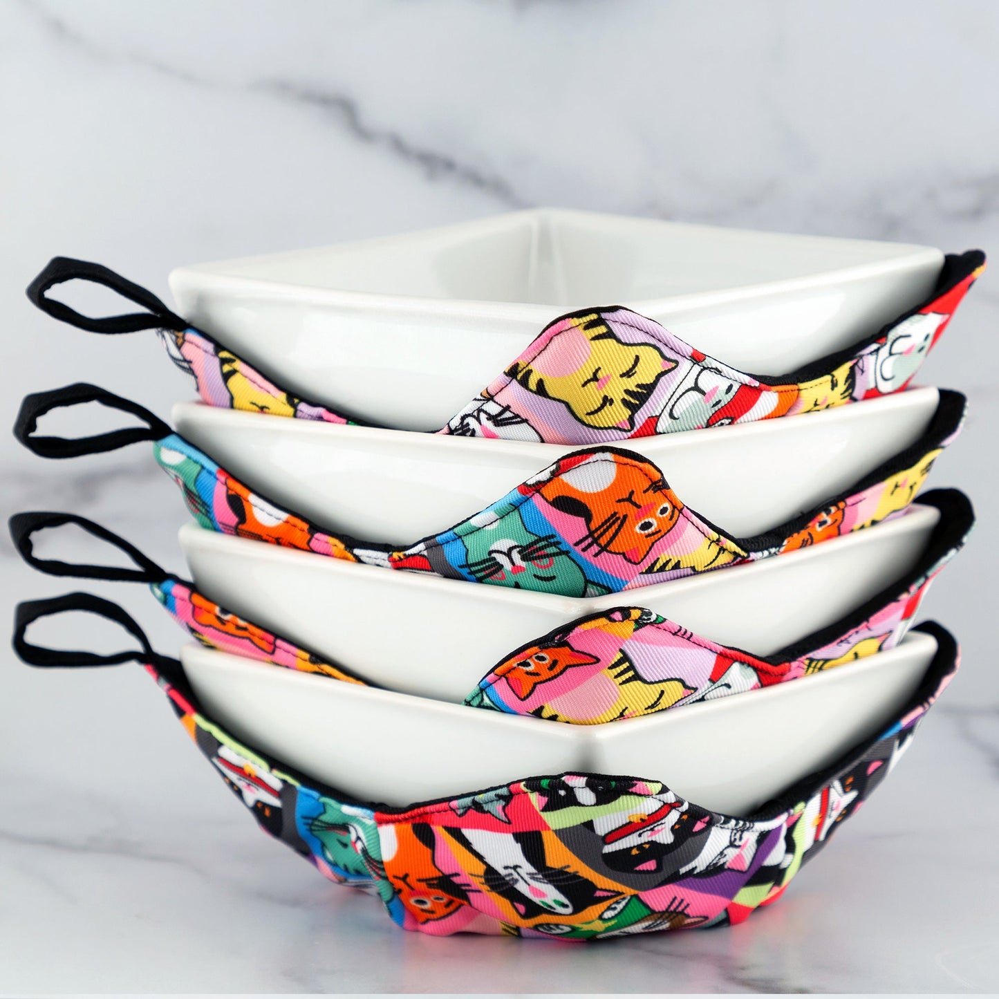 Paw Lover Bowl Cozy - Set of 4