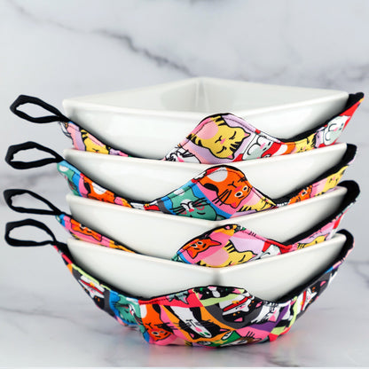 Paw Lover Bowl Cozy - Set of 4