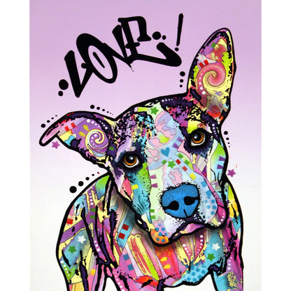 Dean Russo Watermark Dog Print