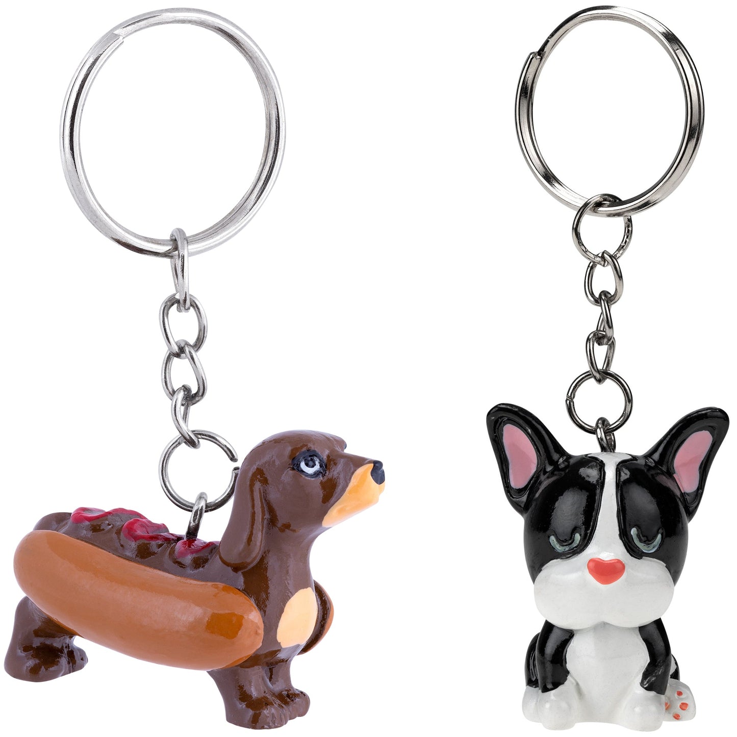 Happy Dog Keychain