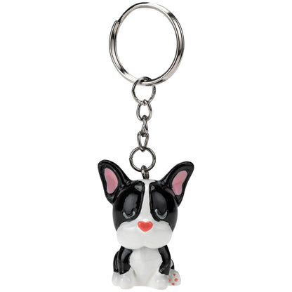 Happy Dog Keychain