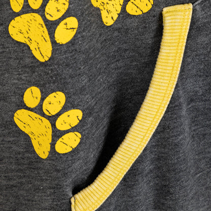 Walking Paws Burnout Hoodie