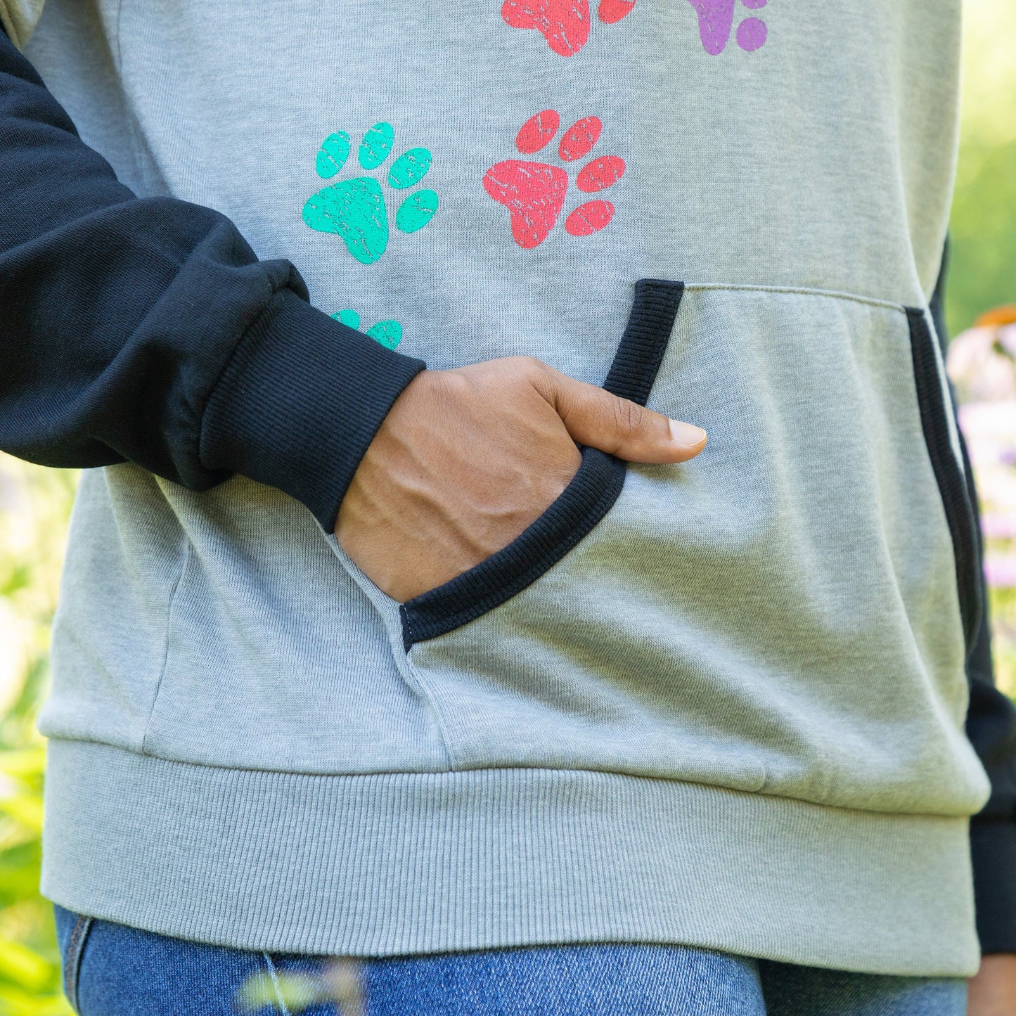 Walking Paws Burnout Hoodie