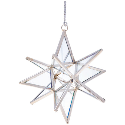 Glass Moravian Star Ornament | Fair Trade