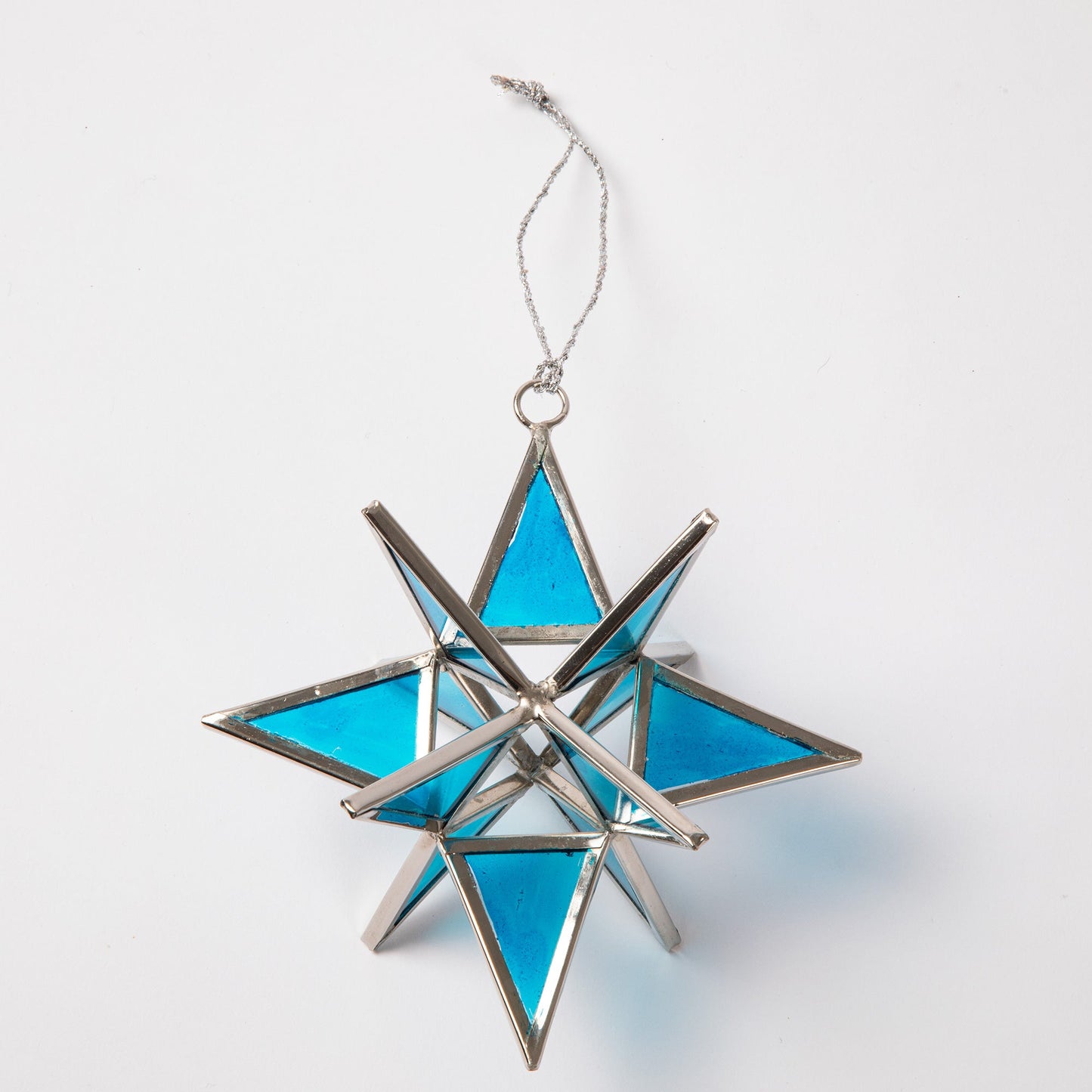 Glass Moravian Star Ornament | Fair Trade