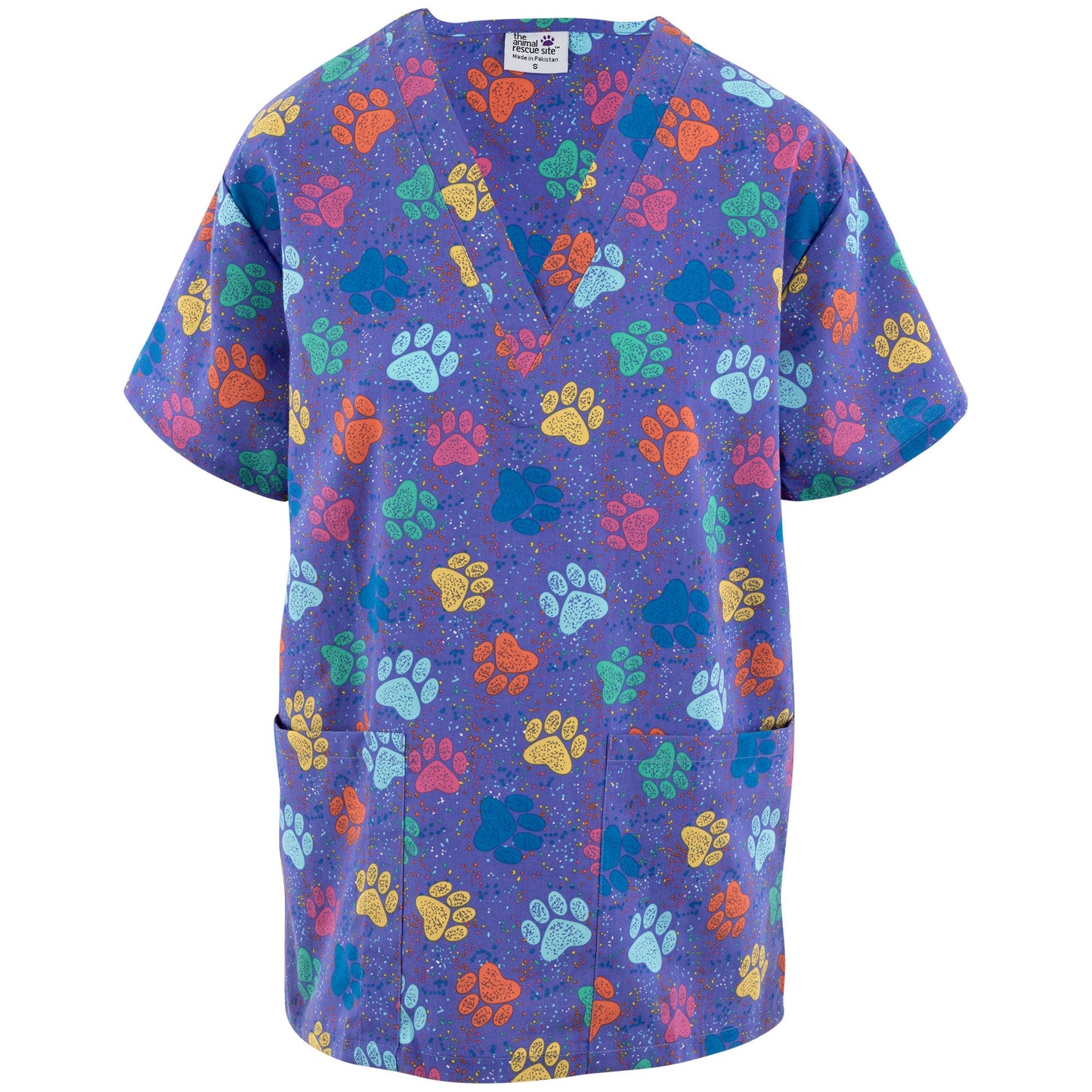 Pawsitivley Lovely Scrub Top