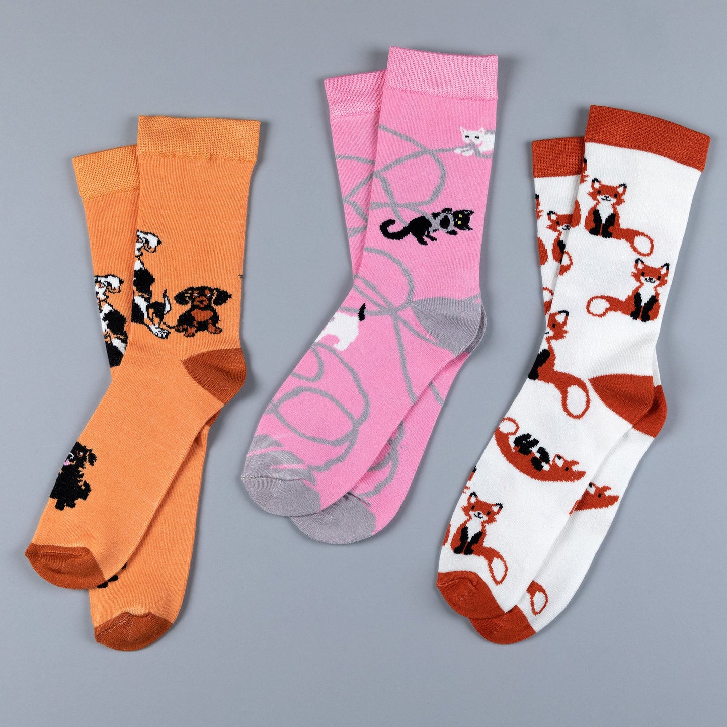 Furry Friends Cozy Bamboo Socks