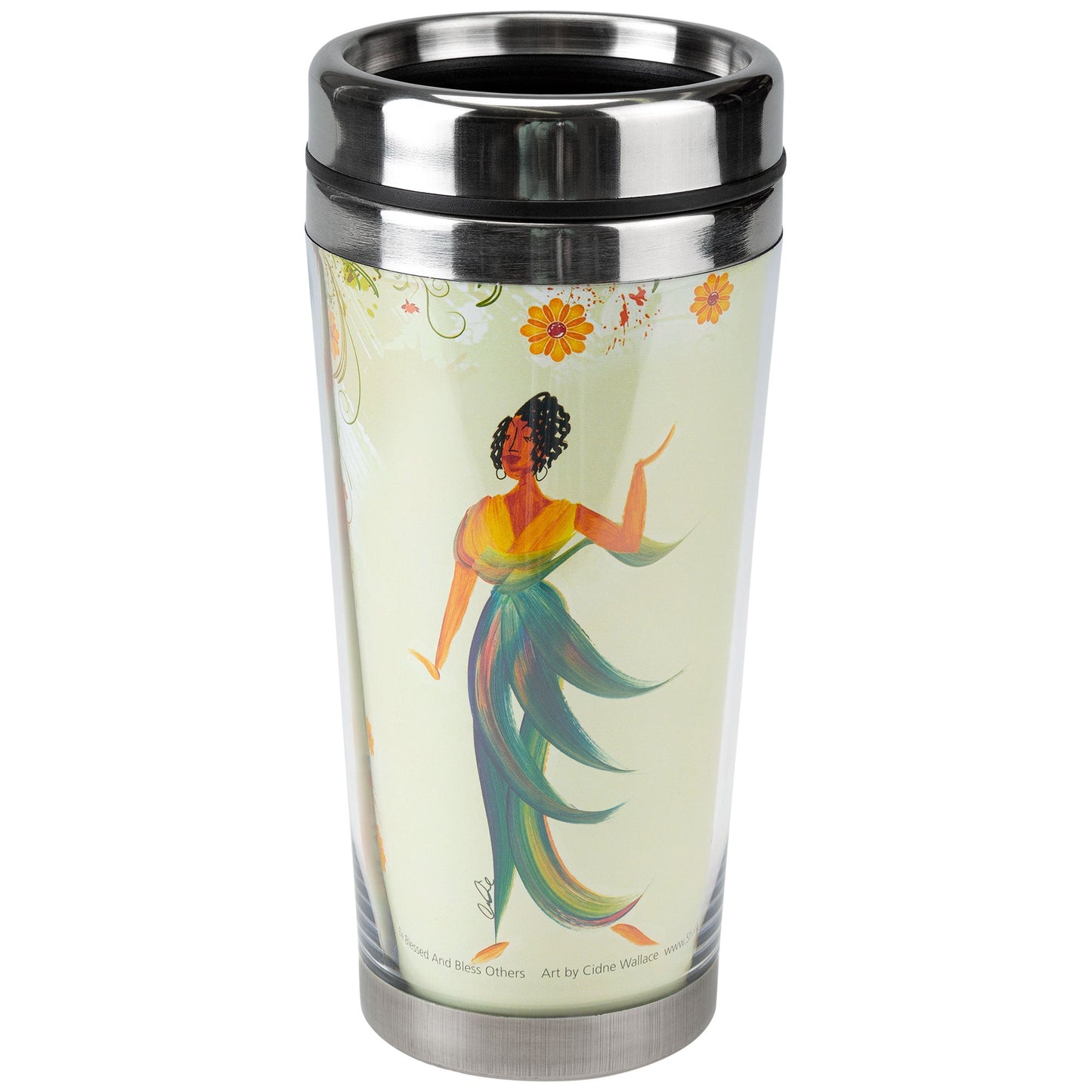 Shades of Color Travel Mug