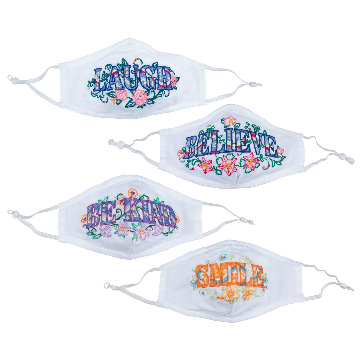 Read My Lips Embroidered Face Mask