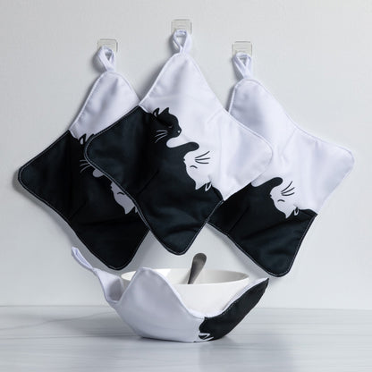 Paw Lover Bowl Cozy - Set of 4