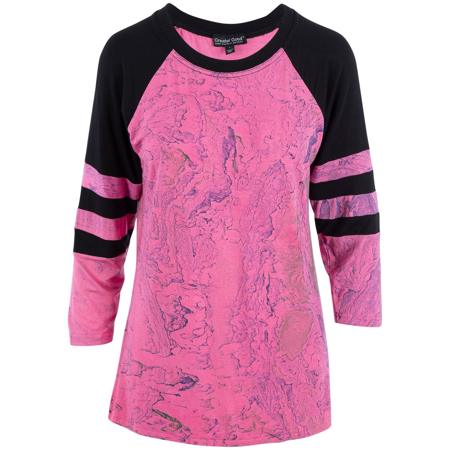 Marbleous Wonder Raglan Top