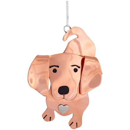 Dog Breed Mixed Metal Ornament | Handmade, Fair Trade