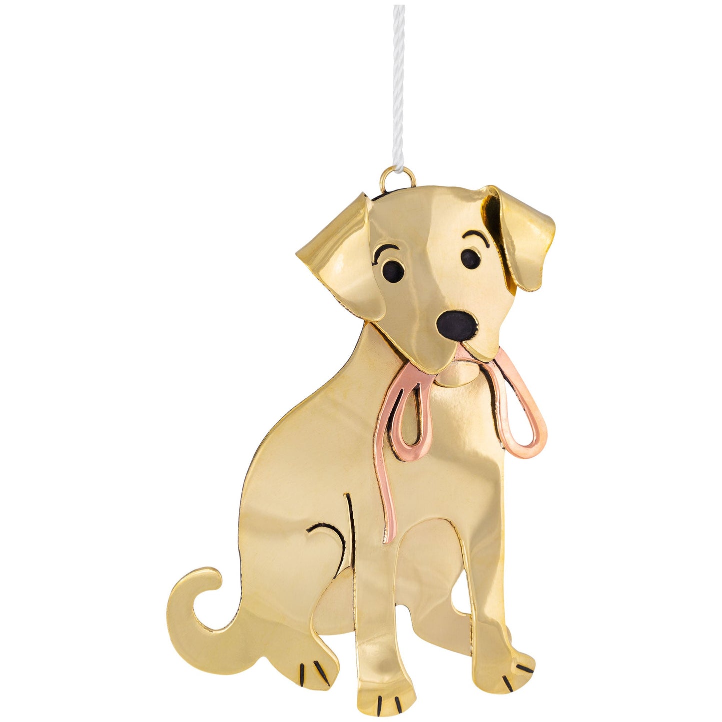 Dog Breed Mixed Metal Ornament | Handmade, Fair Trade