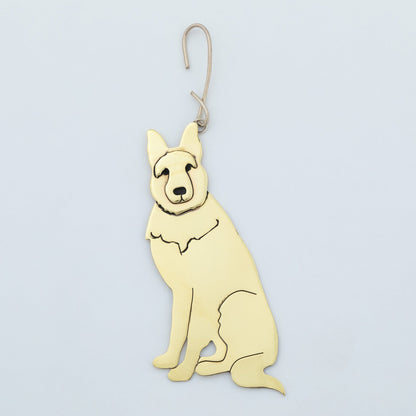 Dog Breed Mixed Metal Ornament | Handmade, Fair Trade