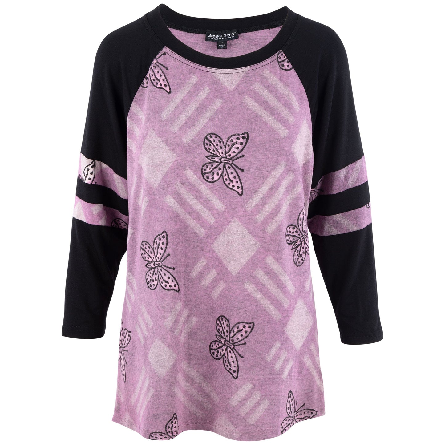 Butterflies & Diamonds Jersey Top