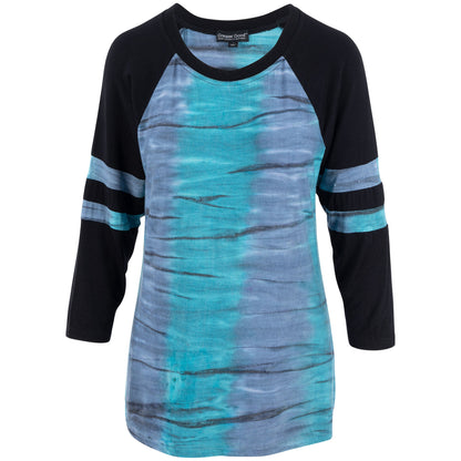 Safari Blue Raglan Top