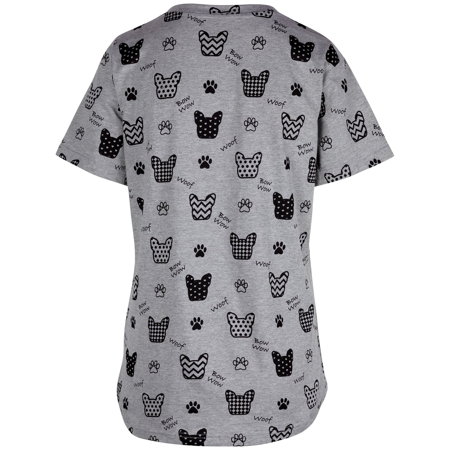 Pets with Prints V-Neck Tee