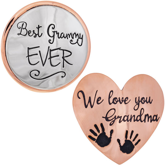 We Love Grandma Pin