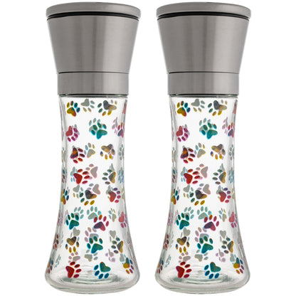 Stainless Steel Salt & Pepper Grinder Set