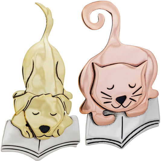 Pet Lover Book Club Pin