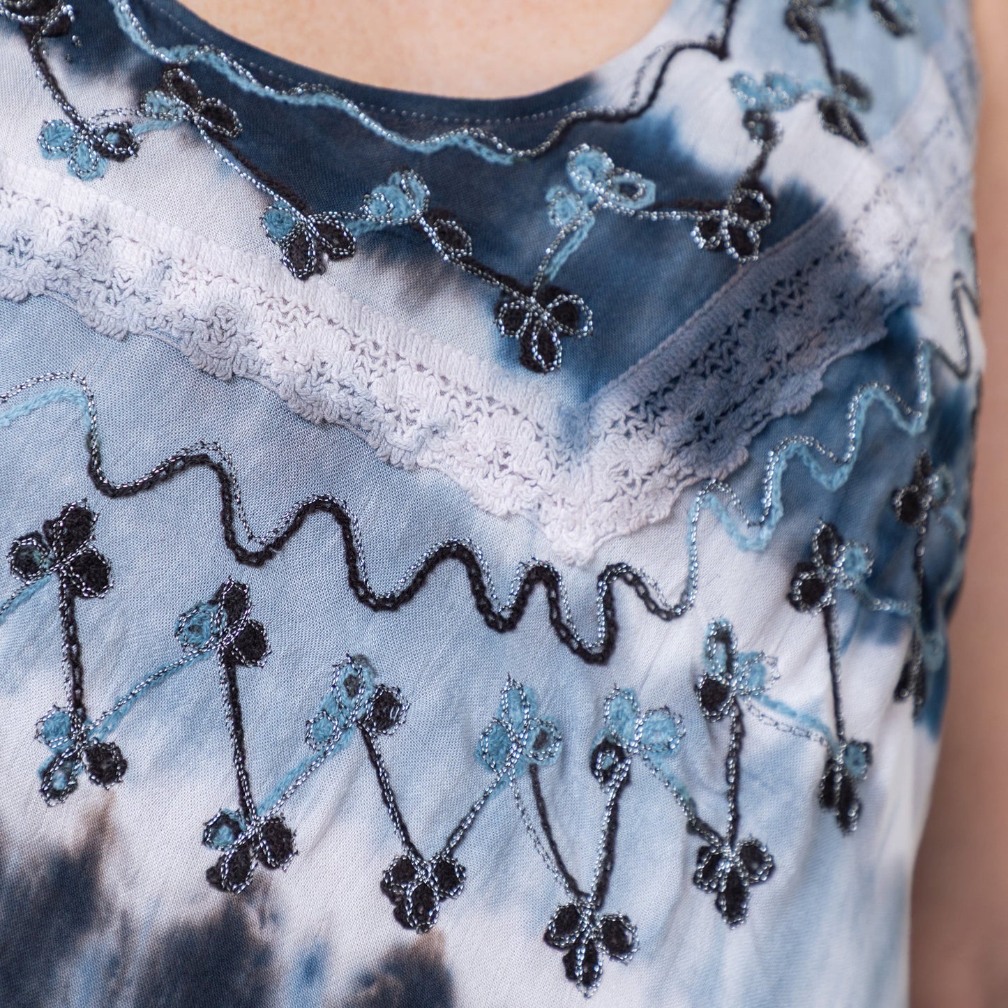 Just My Stripe Tie-Dye Long Dress | Fair Trade