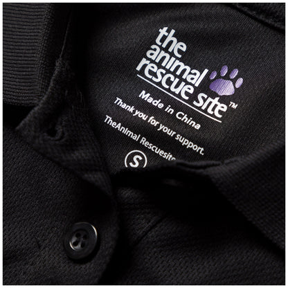 Purple Paw Quick-Dry Polo Shirt