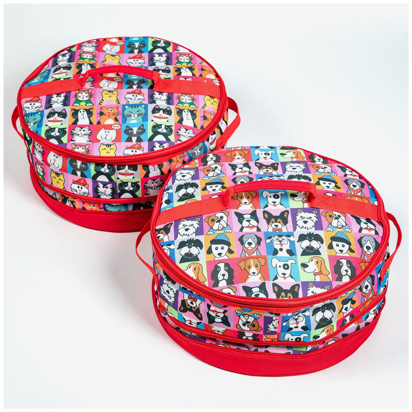 Insulated Pet Portrait Casserole Carrier