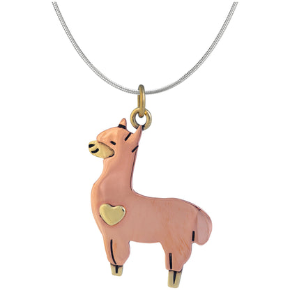 Alpaca Brass & Copper Necklace