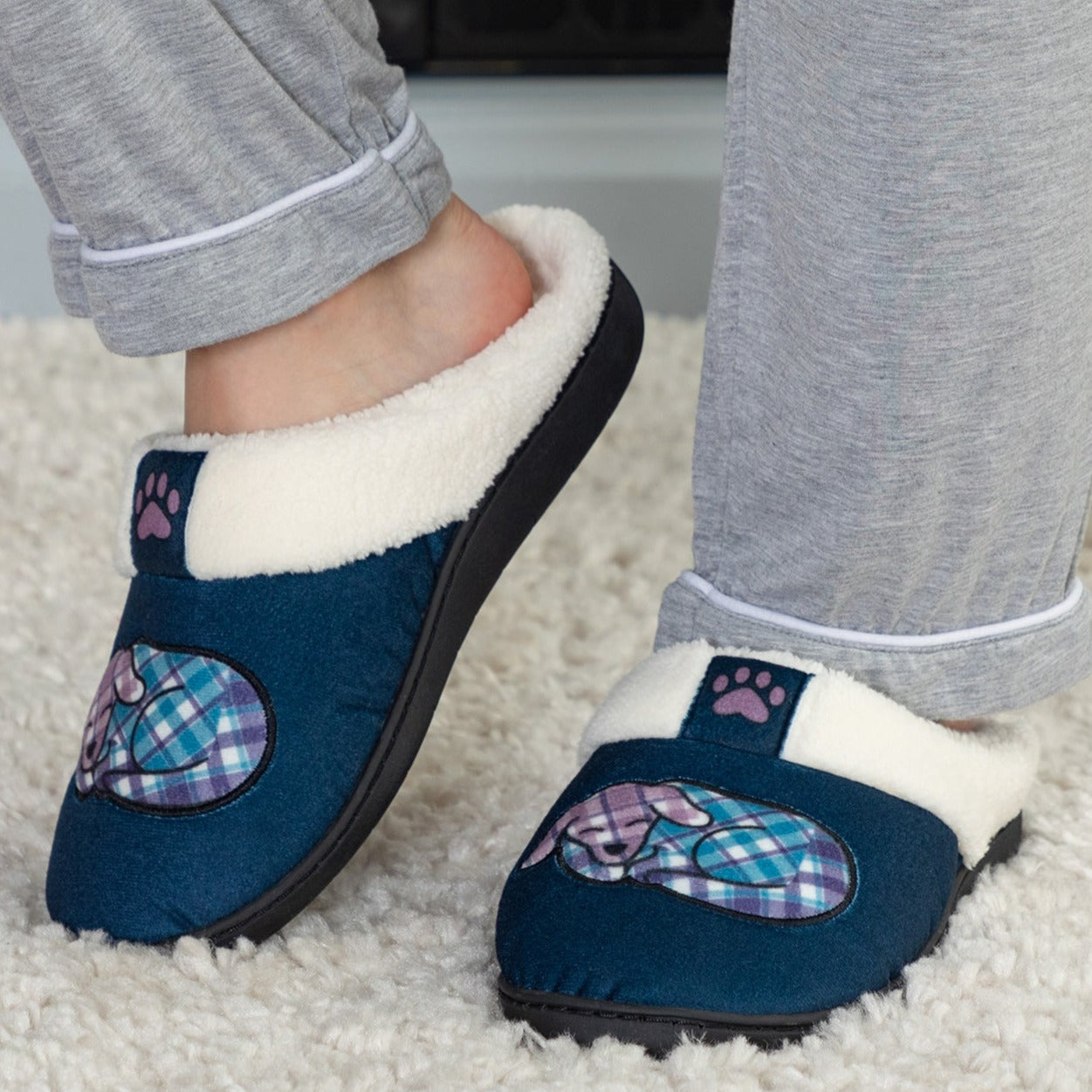 Pet Patch Slide Slippers