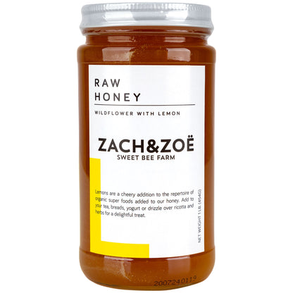 Zach & Zoe Sweet Bee Farm Raw Honey