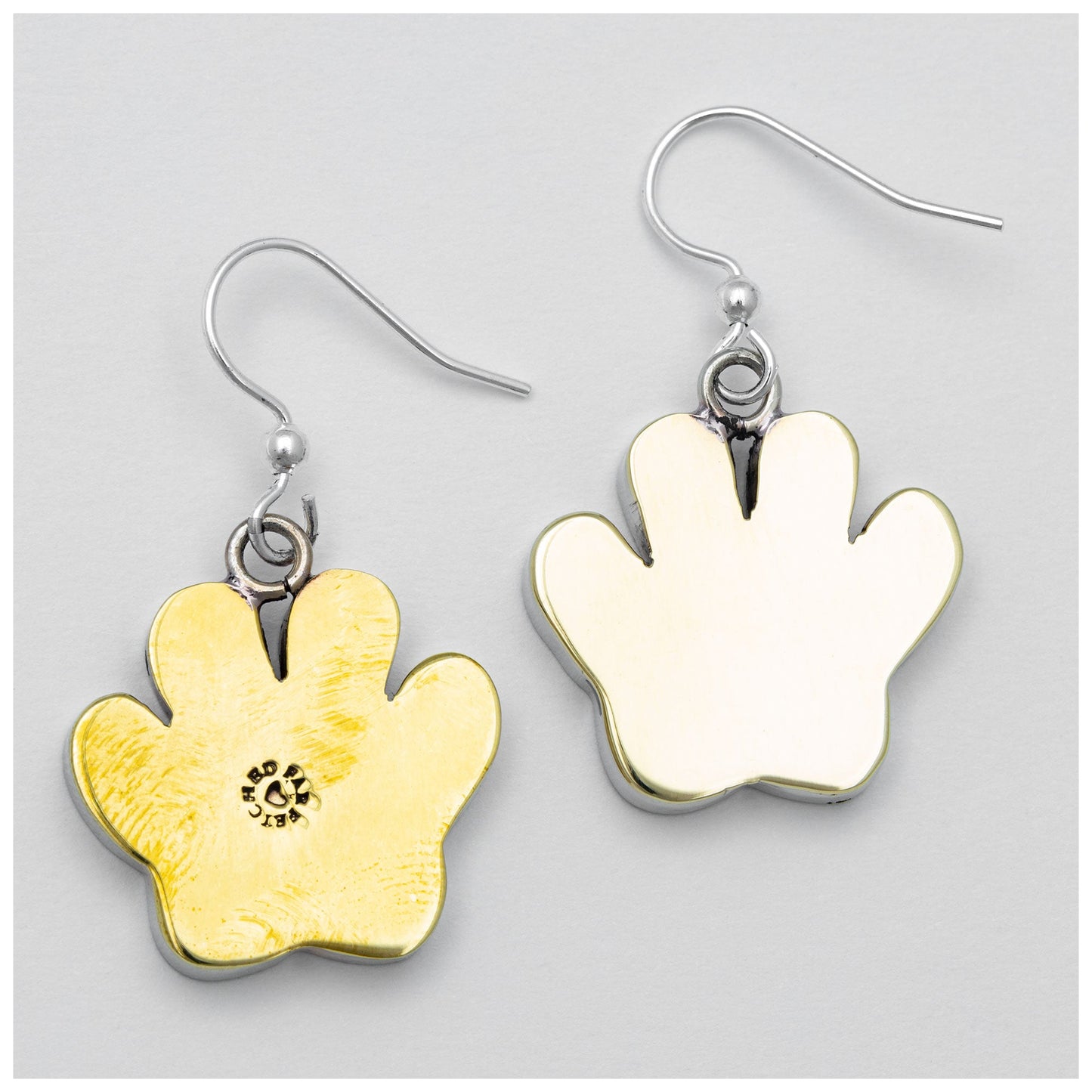 Paw Print Garden Earrings