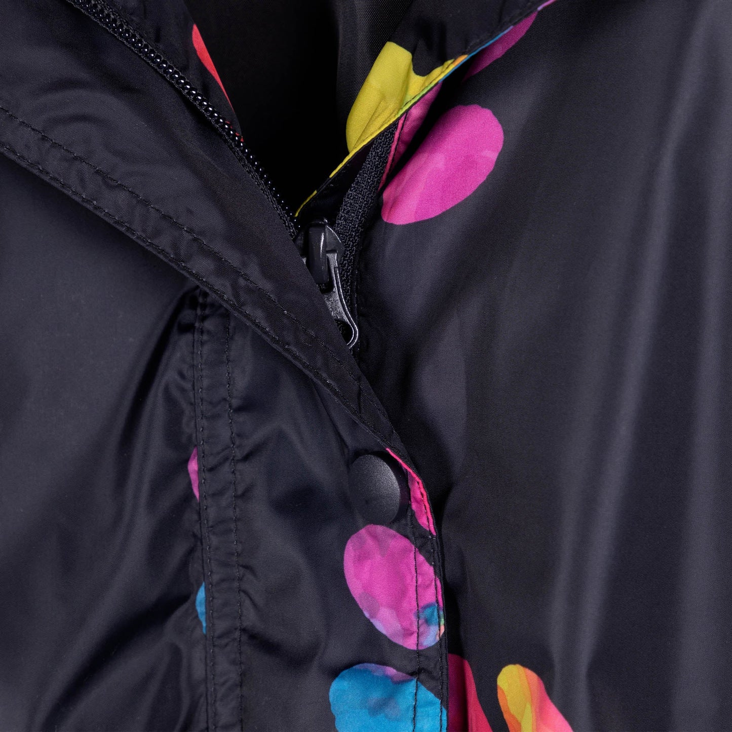 Bold & Bright Paws Lightweight Hooded Rain Jacket