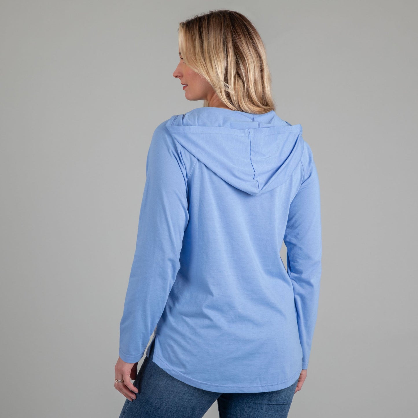 Animal Yoga Long Sleeve Hooded Tee