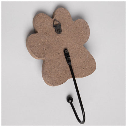 Paw Print Sign with Hook